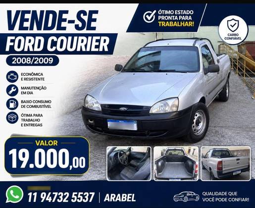 FORD COURIER 1.6 MPI L 8V FLEX 2P MANUAL